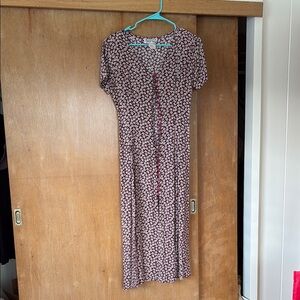 VINTAGE Decked Out Floral Dress